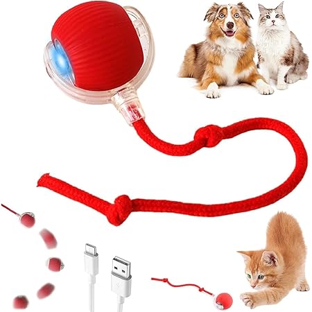GOAWAY Automatic Rolling Cat Ball Toy
