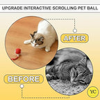 GOAWAY Automatic Rolling Cat Ball Toy