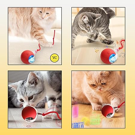 GOAWAY Automatic Rolling Cat Ball Toy