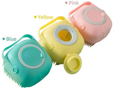 Petblush Pet Bath Brush Perfect For Cat & Dog